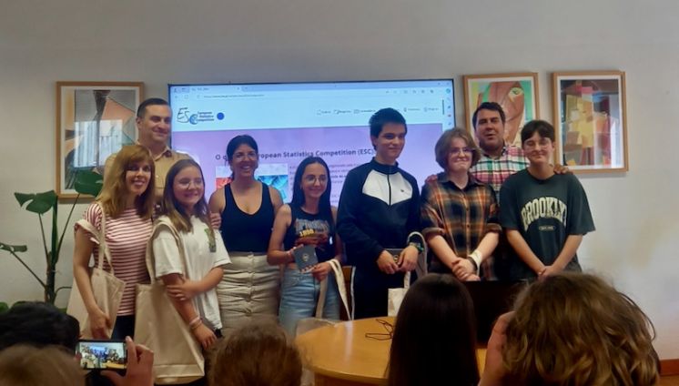 Alunos do Agrupamento de Escolas de Montelongo- conquistam prémios na fase nacional da European Statistics Competition