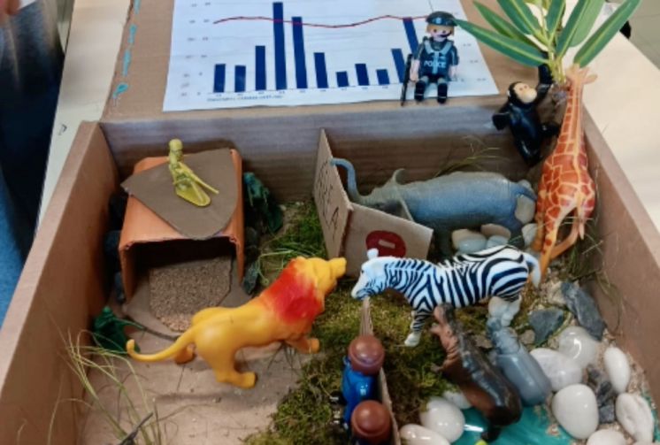 Da Pesquisa Digital à Maquete 3D: O Projeto "Bioma na Caixa"